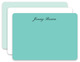 Aqua Mist Note Card Collection Image 2 of 5